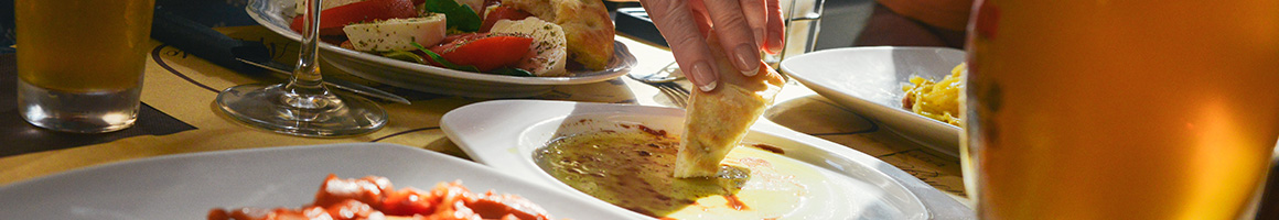 Eating Halal Mediterranean Turkish at iCafe Chicago restaurant in Chicago, IL.